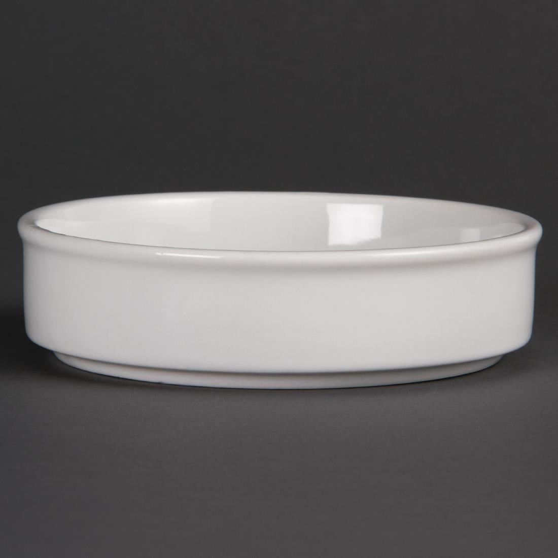 DK828 Olympia Mediterranean Stackable Dishes White 134mm (Pack of 6) JD Catering Equipment Solutions Ltd