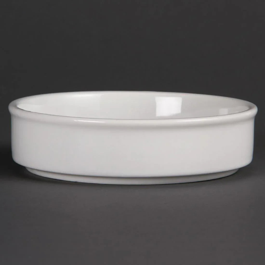 DK828 Olympia Mediterranean Stackable Dishes White 134mm (Pack of 6) - JD Catering Equipment Solutions Ltd