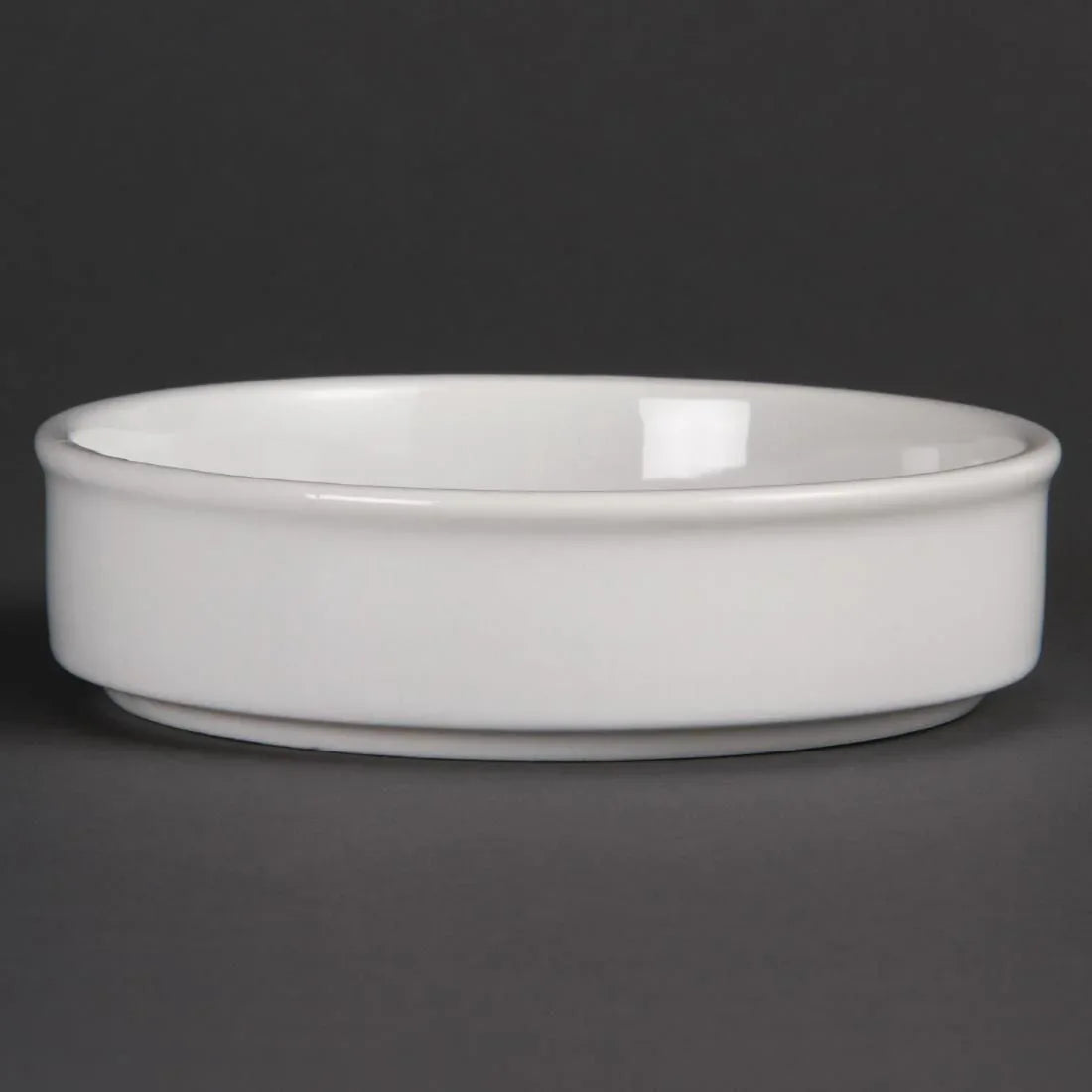 DK828 Olympia Mediterranean Stackable Dishes White 134mm (Pack of 6) - JD Catering Equipment Solutions Ltd