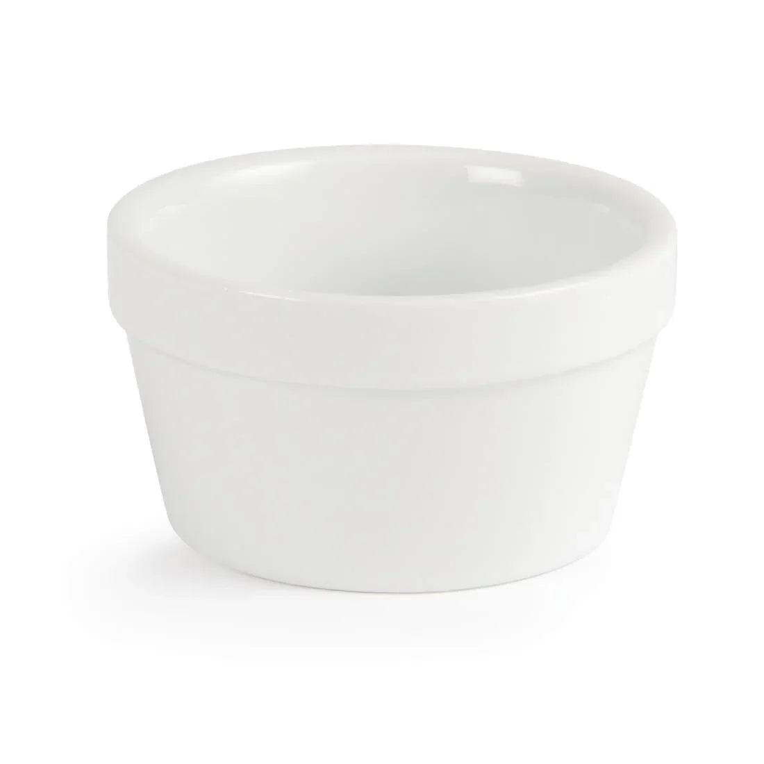 DK829 Olympia Mediterranean Ramekins White 95mm (Pack of 6) - JD Catering Equipment Solutions Ltd