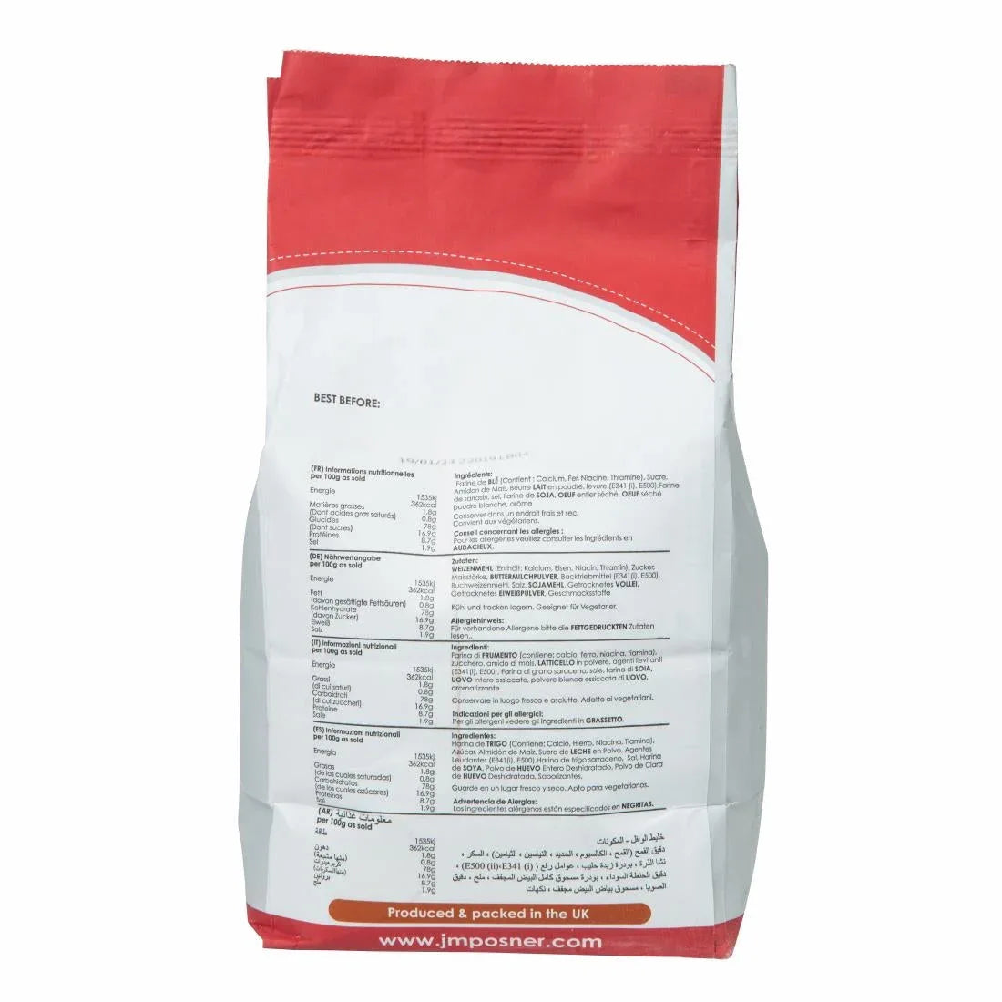DK846 JM Posner Finest Belgian Style Waffle Mix - JD Catering Equipment Solutions Ltd