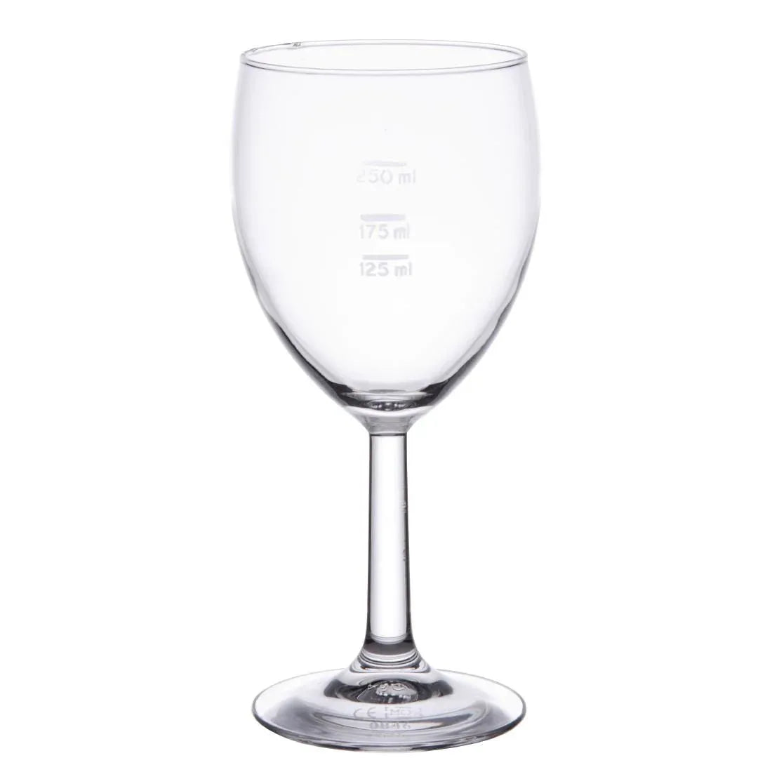 DK886 Arcoroc Savoie Grand Vin Wine Glasses 350ml CE Marked at 125ml 175ml and 250ml - JD Catering Equipment Solutions Ltd