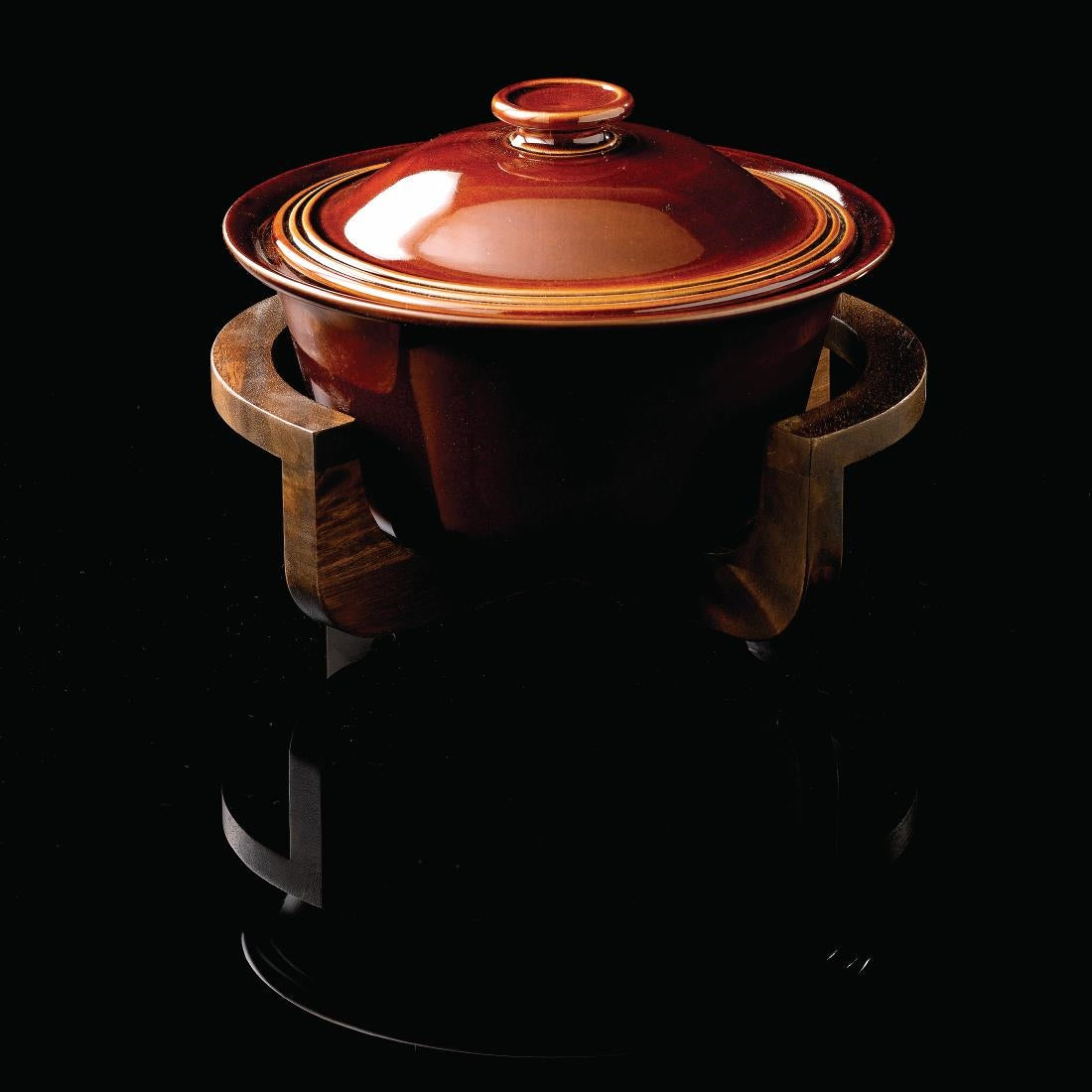 DK997 Churchill Art de Cuisine Wooden Trivets 92mm (Pack of 4) JD Catering Equipment Solutions Ltd