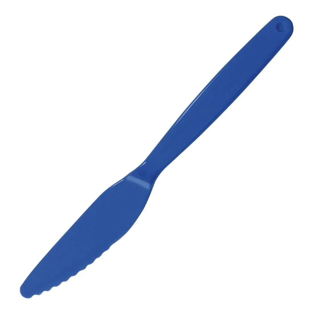 DL117 Polycarbonate Knife Blue Kristallon (Pack of 12) - JD Catering Equipment Solutions Ltd
