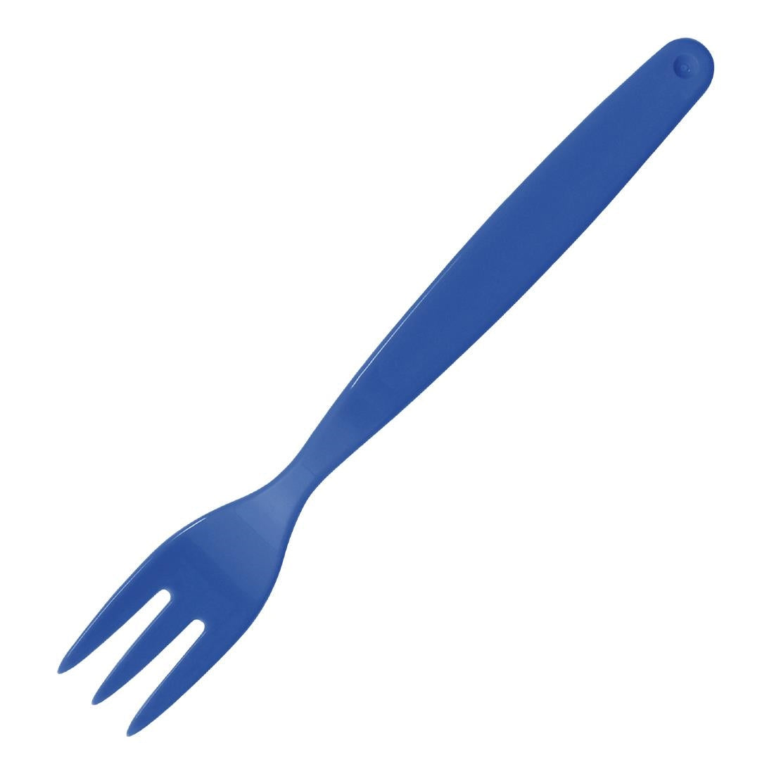 DL121 Polycarbonate Fork Blue Kristallon (Pack of 12) JD Catering Equipment Solutions Ltd