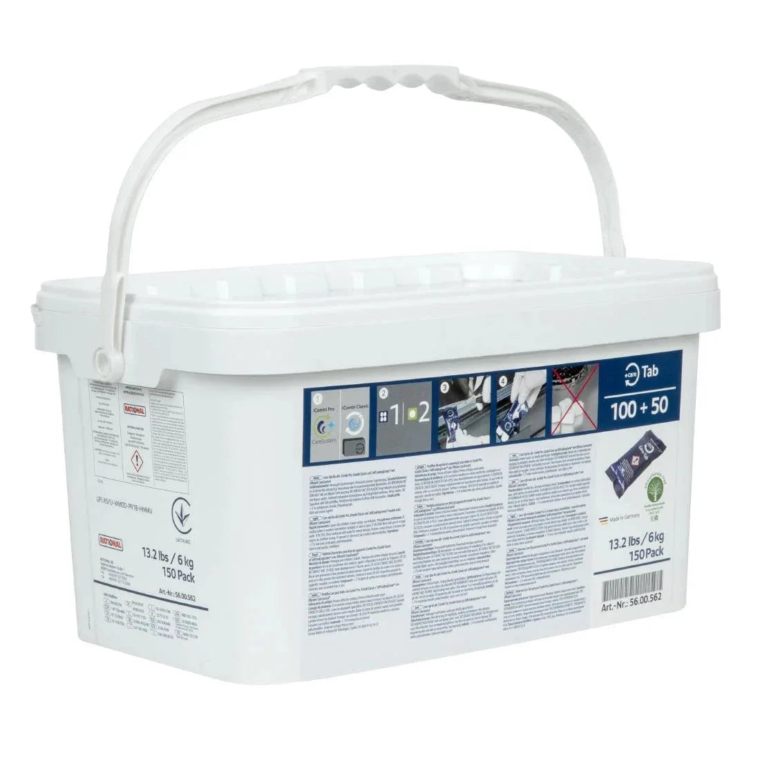 DL249 Rational Combi Oven Care Control Tablets Blue (Pack of 150) 56.00.562 - JD Catering Equipment Solutions Ltd