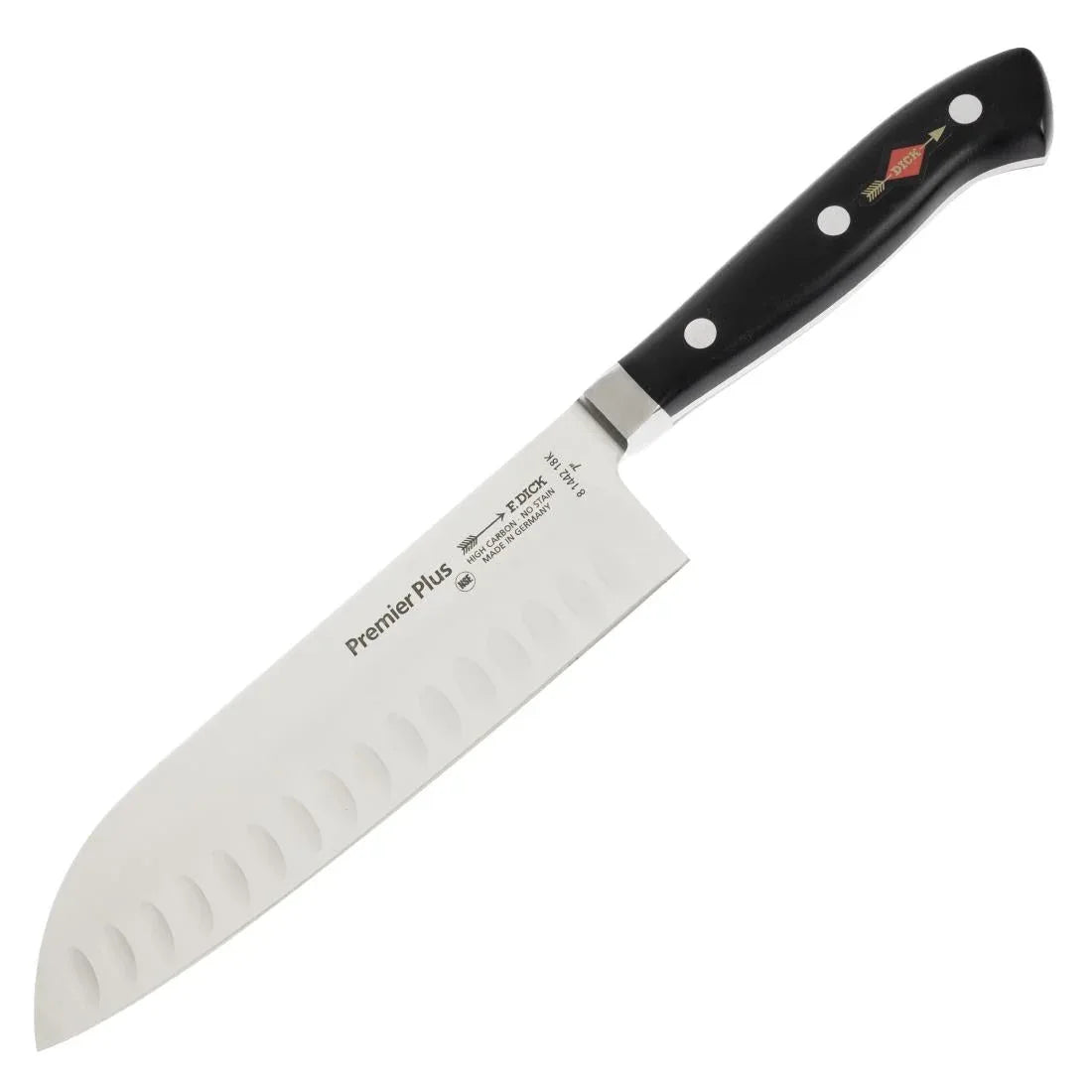 DL325 Dick Premier Plus Santoku 18cm - JD Catering Equipment Solutions Ltd