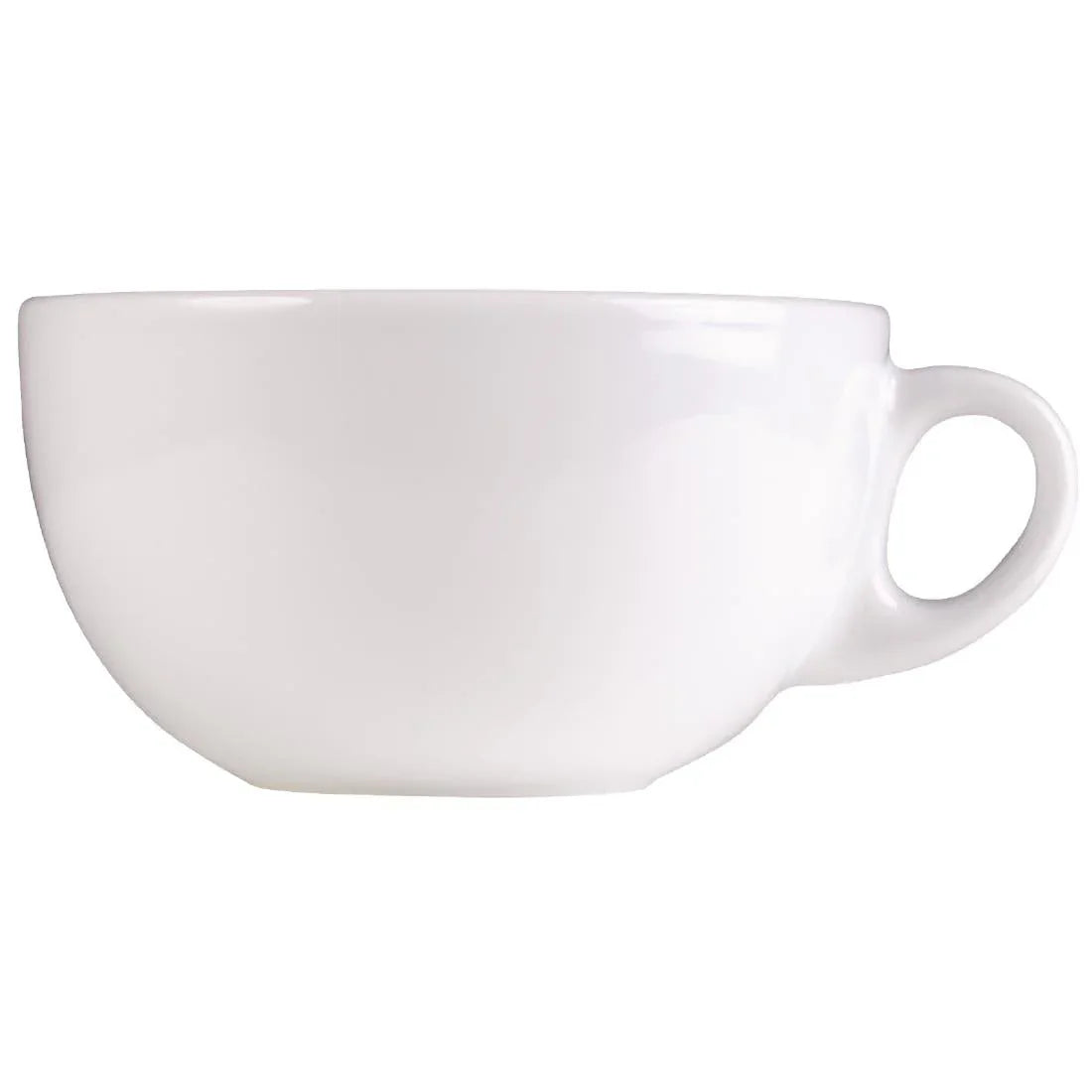 DL397 Churchill Art de Cuisine Menu Porcelain Cappuccino Cups 341ml (Pack of 6) - JD Catering Equipment Solutions Ltd