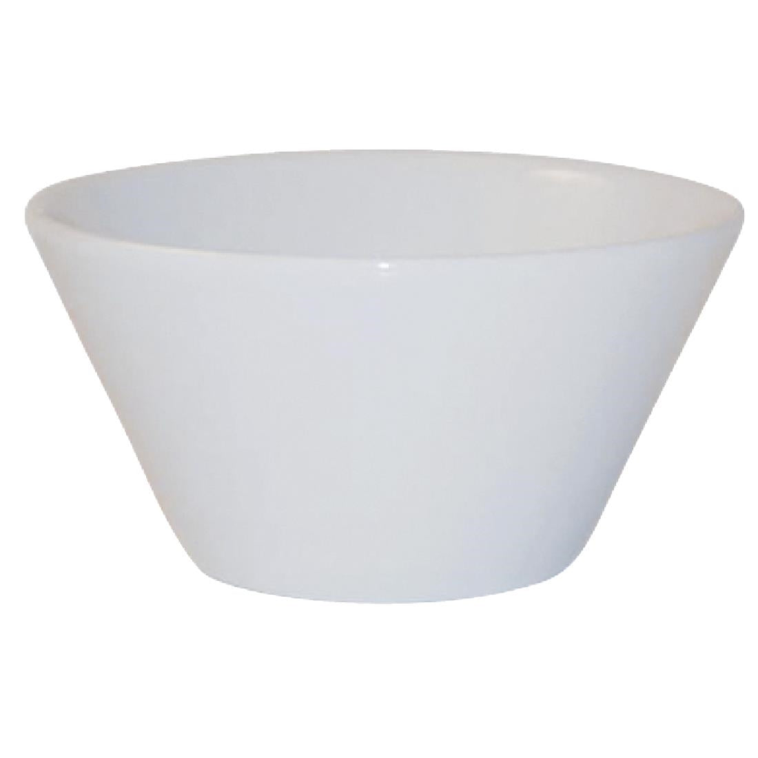 DL402 Churchill Bit on the Side White Zest Snack Bowls 121mm (Pack of 12) JD Catering Equipment Solutions Ltd