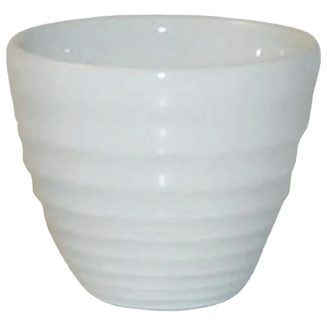 DL414 Churchill Bit on the Side White Ripple Dip Pots 57ml (Pack of 12) - JD Catering Equipment Solutions Ltd