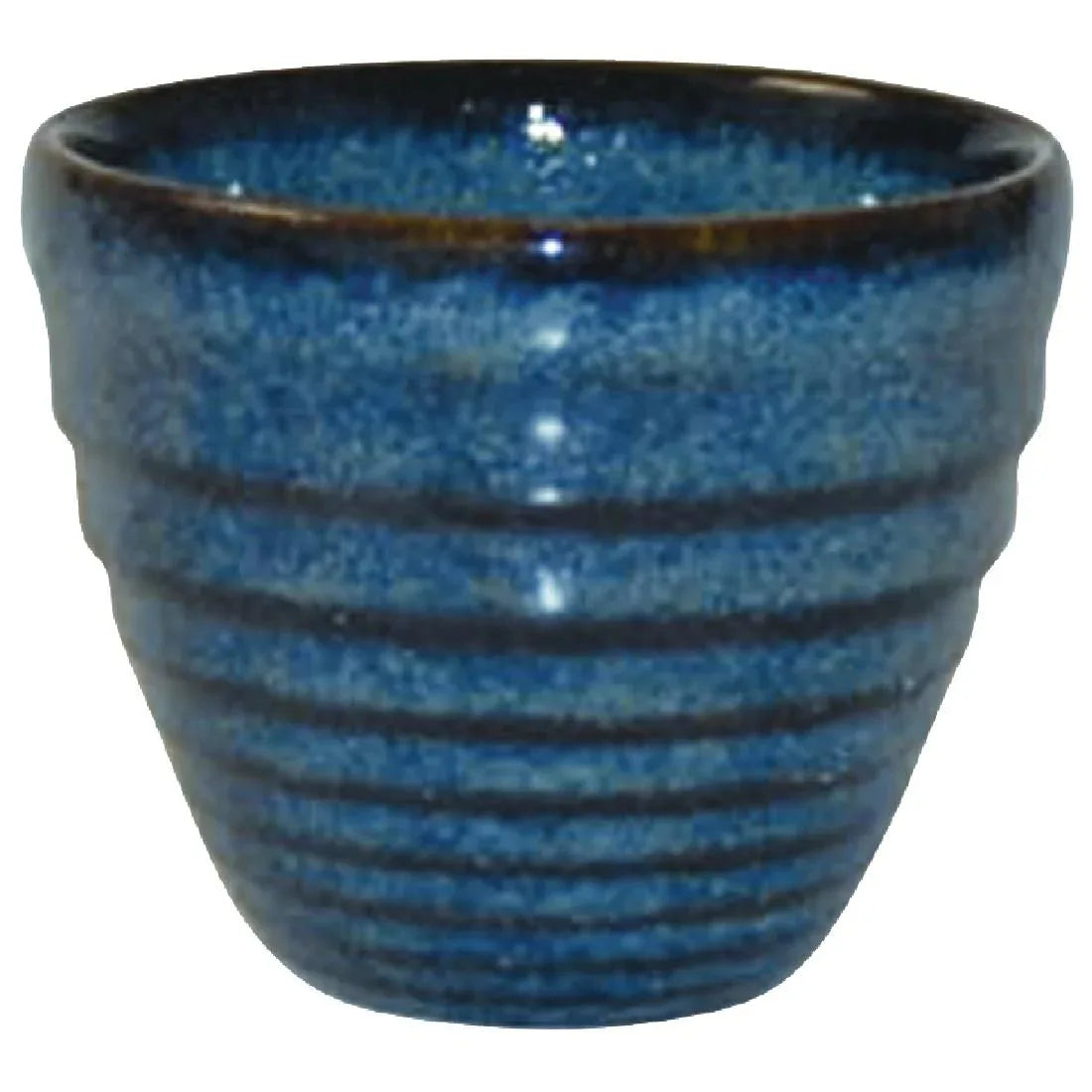 DL415 Churchill Bit on the Side Blue Ripple Dip Pots 57ml (Pack of 12) - JD Catering Equipment Solutions Ltd
