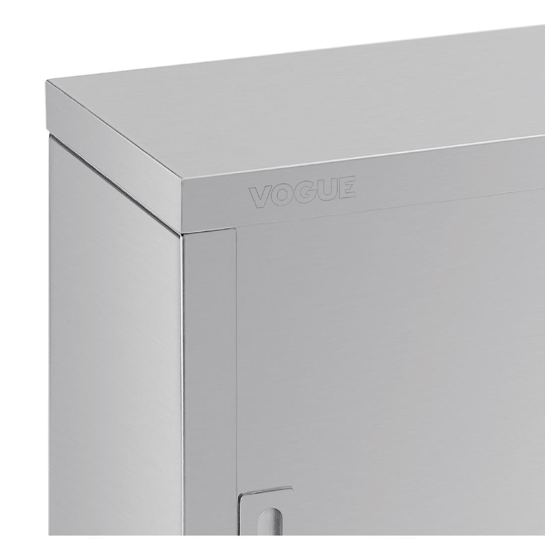 DL450 Vogue Stainless Steel Wall Cupboard 1200mm JD Catering Equipment Solutions Ltd