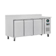 DL917 Polar U-Series Triple Door Counter Freezer with Upstand 417Ltr JD Catering Equipment Solutions Ltd