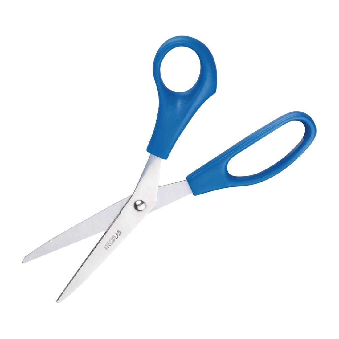 DM037 Hygiplas Blue Colour Coded Scissors JD Catering Equipment Solutions Ltd