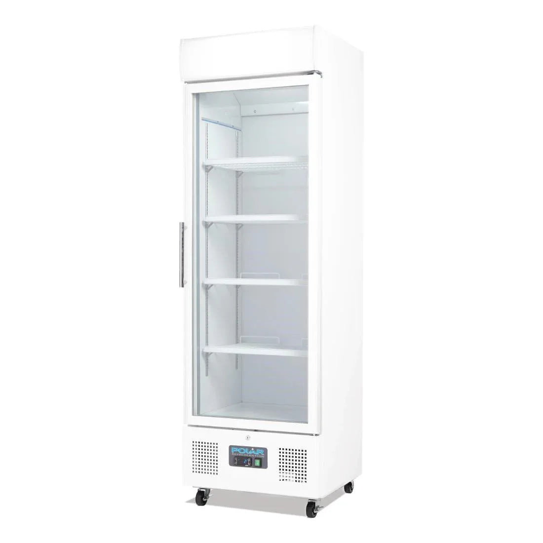 DM076 Polar G-Series Upright Display Fridge 368Ltr White - JD Catering Equipment Solutions Ltd