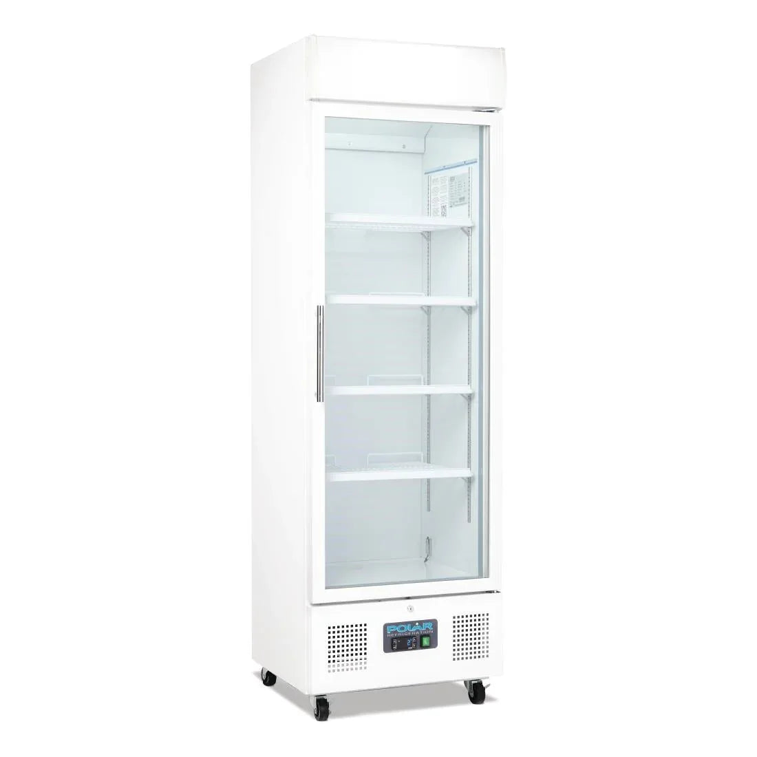 DM076 Polar G-Series Upright Display Fridge 368Ltr White - JD Catering Equipment Solutions Ltd