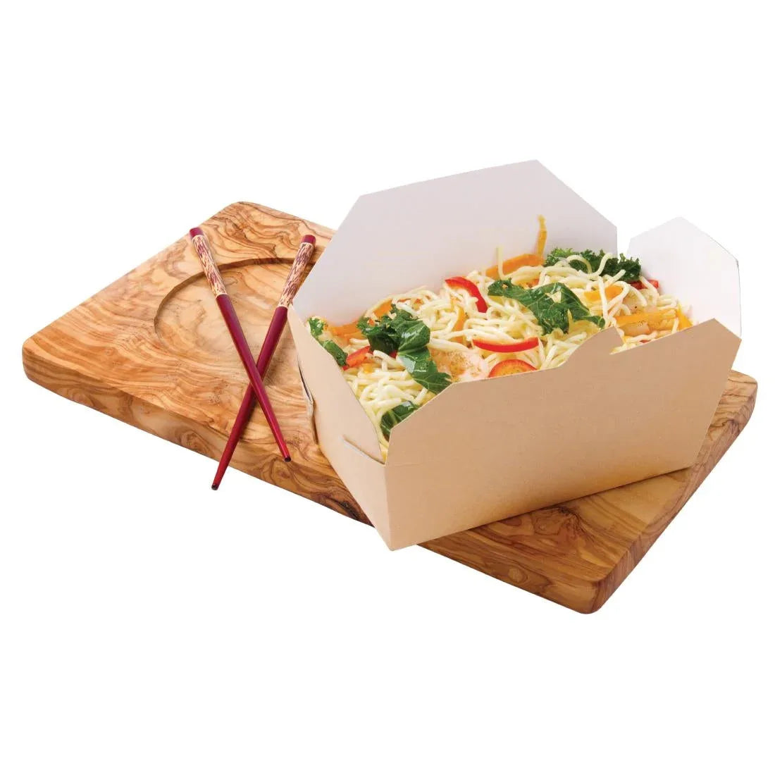 DM173 Colpac Recyclable Microwavable Food Boxes Rectangular 985ml / 34oz (Pack of 250) - JD Catering Equipment Solutions Ltd