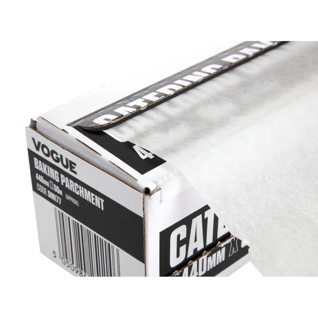 DM177 Vogue Baking Parchment Paper 440mm x 50m - JD Catering Equipment Solutions Ltd