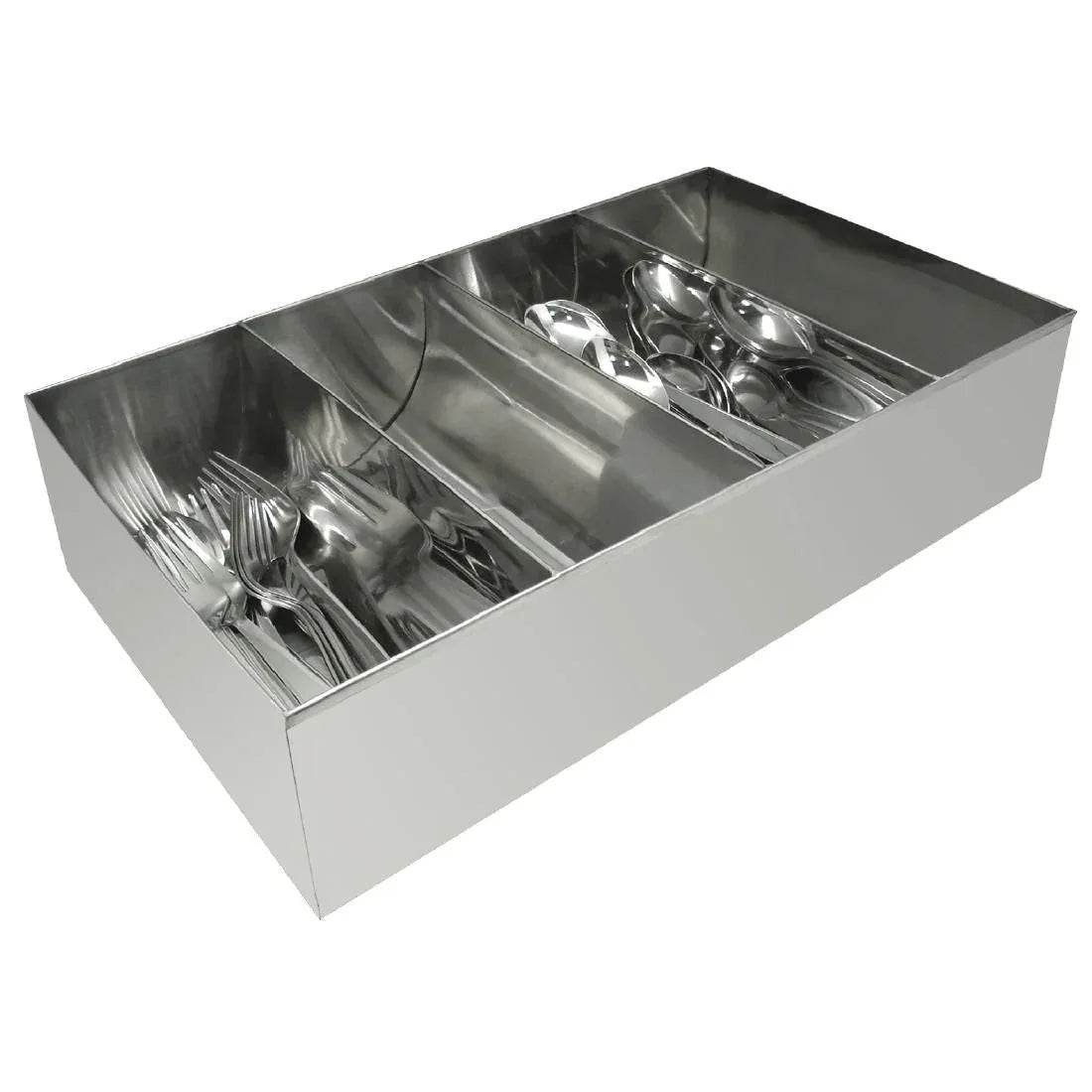 DM274 Olympia Cutlery Holder Stainless Steel JD Catering Equipment Solutions Ltd