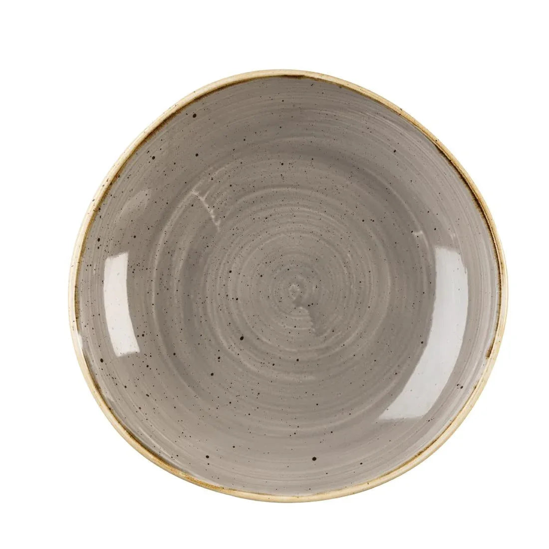 DM460 Churchill Stonecast Round Bowl Peppercorn Grey 253mm (Pack of 12) - JD Catering Equipment Solutions Ltd