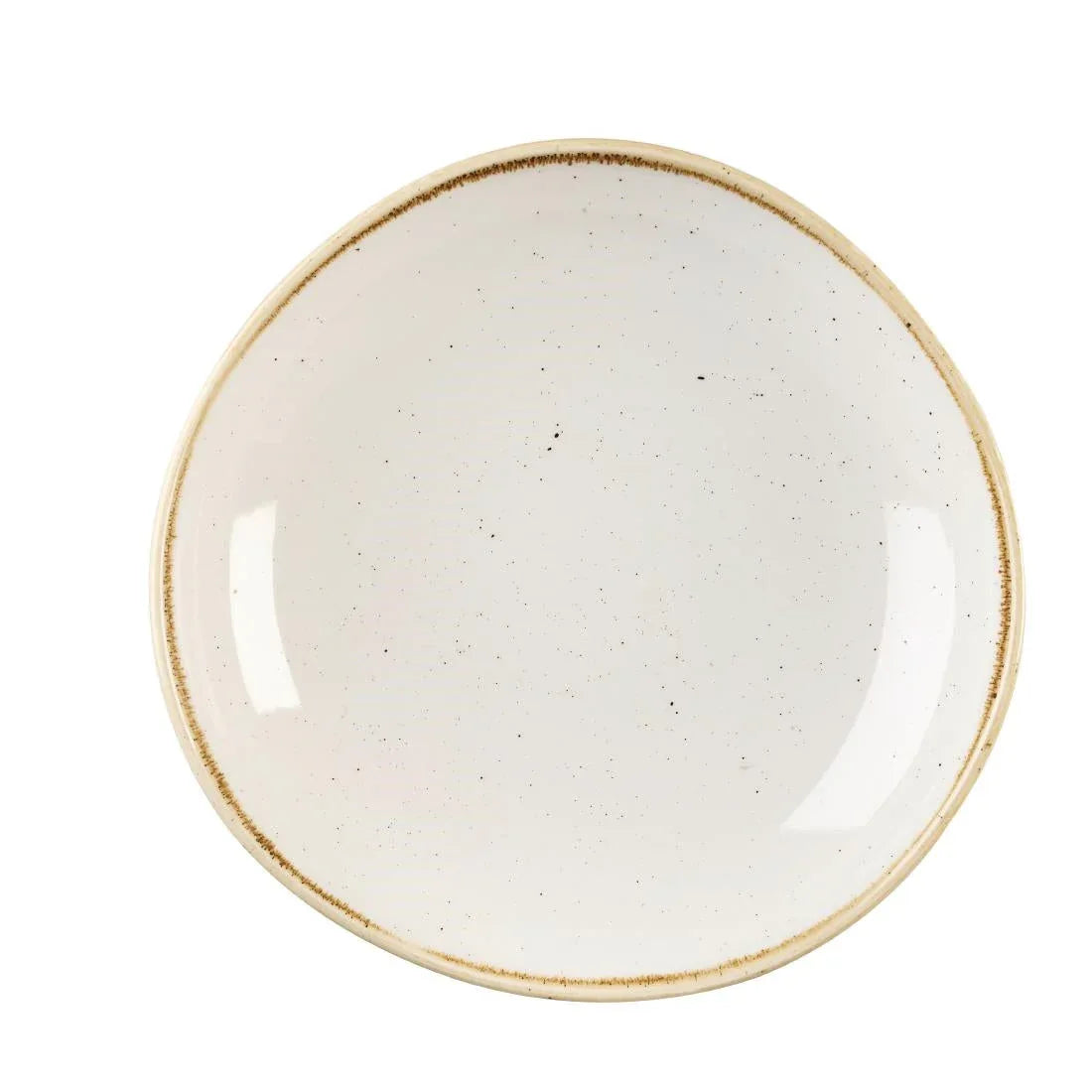 DM465 Churchill Stonecast Round Bowl Barley White 253mm (Pack of 12) - JD Catering Equipment Solutions Ltd