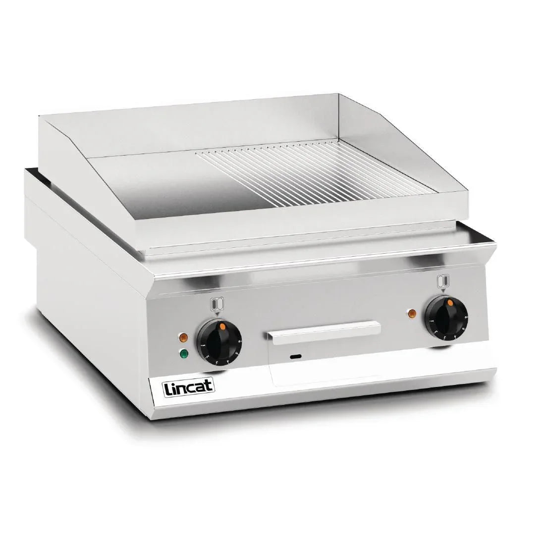 DM549 Lincat Opus 800 Half Ribbed Griddle OE8205/R - JD Catering Equipment Solutions Ltd