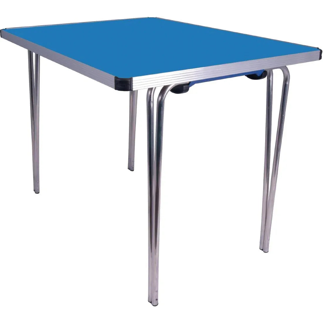 DM608 Gopak Contour Folding Table Blue 3ft - JD Catering Equipment Solutions Ltd