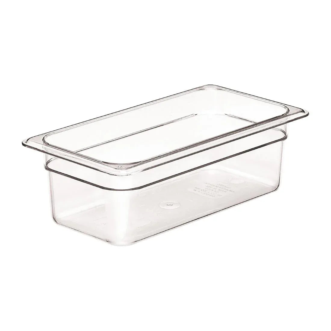 DM734 Cambro Polycarbonate 1/3 Gastronorm Pan 100mm JD Catering Equipment Solutions Ltd