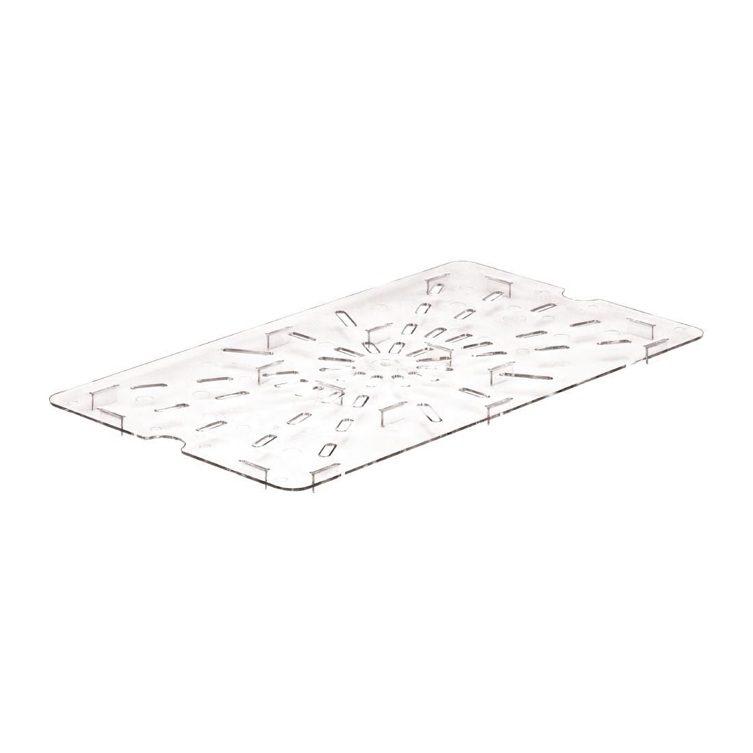 DM741 Cambro Polycarbonate 1/1 Gastronorm Pan Drain Shelf JD Catering Equipment Solutions Ltd