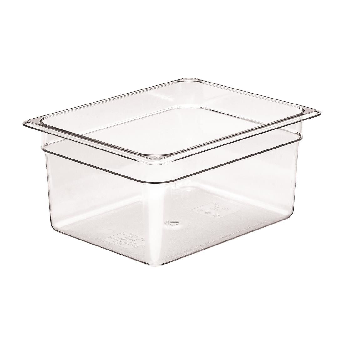 DM745 Cambro Polycarbonate 1/2 Gastronorm Pan 150mm JD Catering Equipment Solutions Ltd