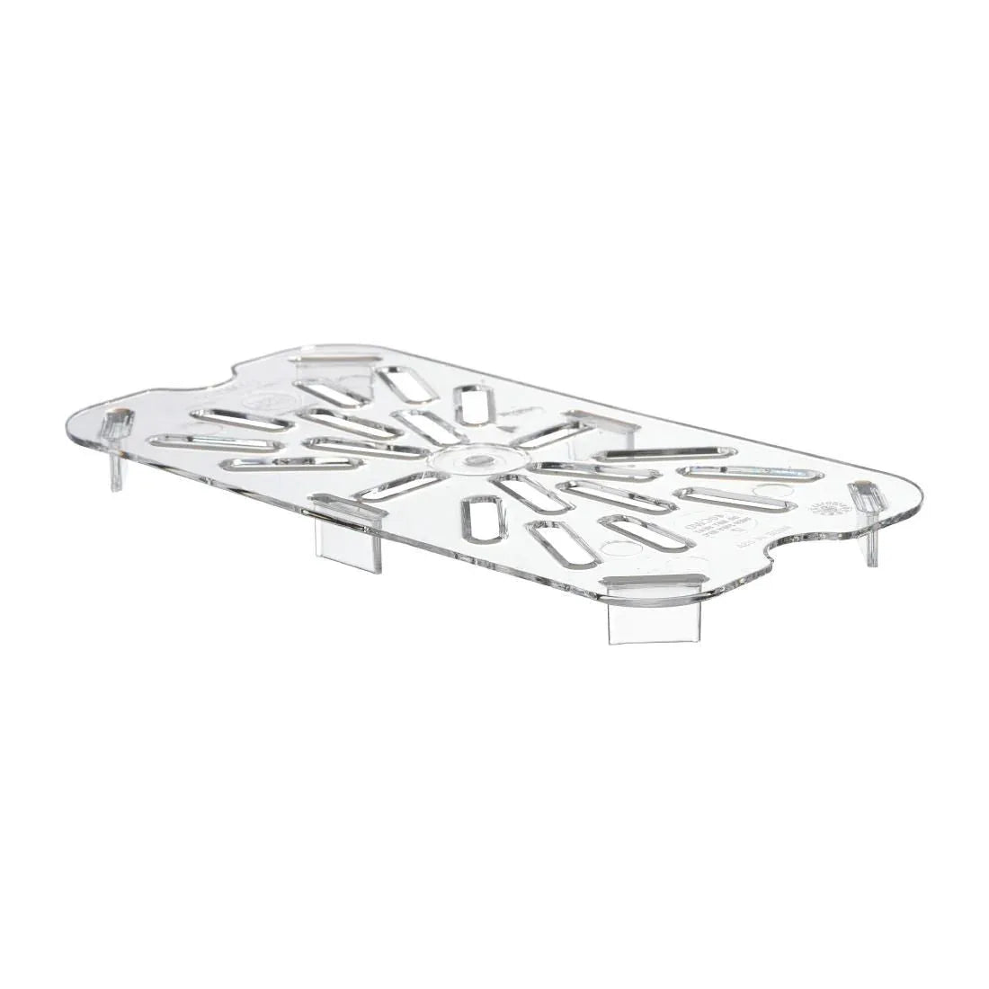 DM749 Cambro Polycarbonate 1/4 Gastronorm Pan Drain Shelf JD Catering Equipment Solutions Ltd