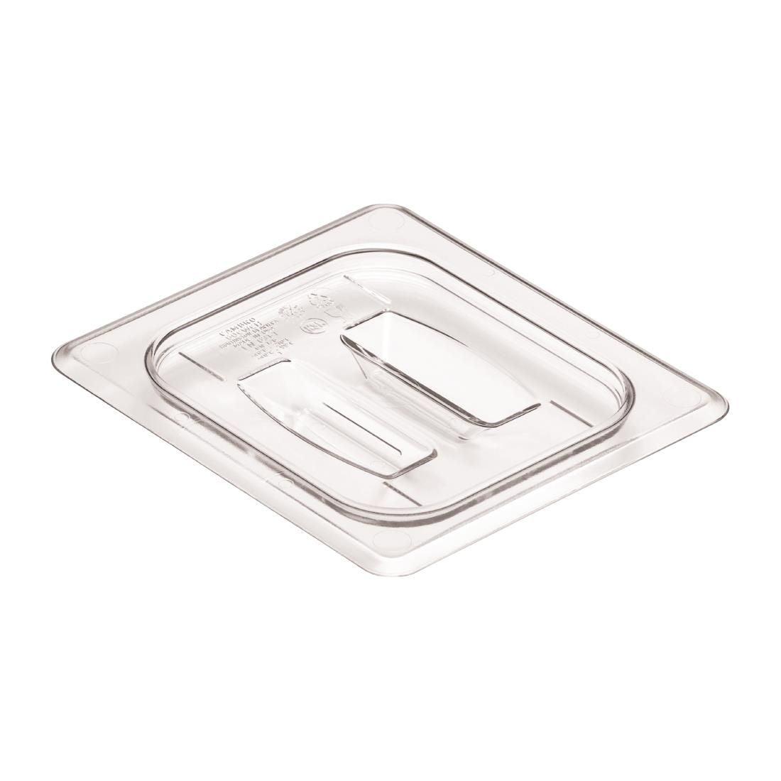 DM756 Cambro Polycarbonate 1/6 Gastronorm Pan Lid JD Catering Equipment Solutions Ltd