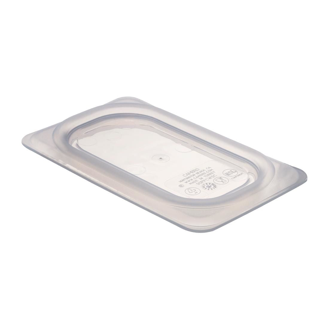 DM762 Cambro Polypropylene Gastronorm Pan 1/9 Soft Seal Lid JD Catering Equipment Solutions Ltd