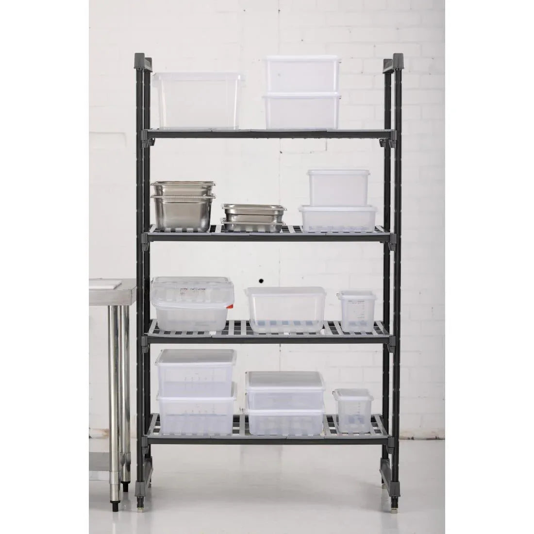 DM773 Cambro Stationary Vented 4 Shelf Starter Units 1830 x 1070 x 610mm JD Catering Equipment Solutions Ltd
