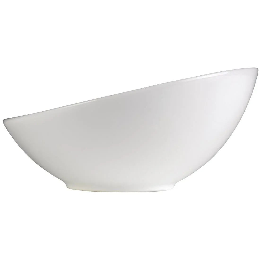 DM908 Churchill Art de Cuisine Medium Slanted Bowls 400ml (Pack of 6) - JD Catering Equipment Solutions Ltd