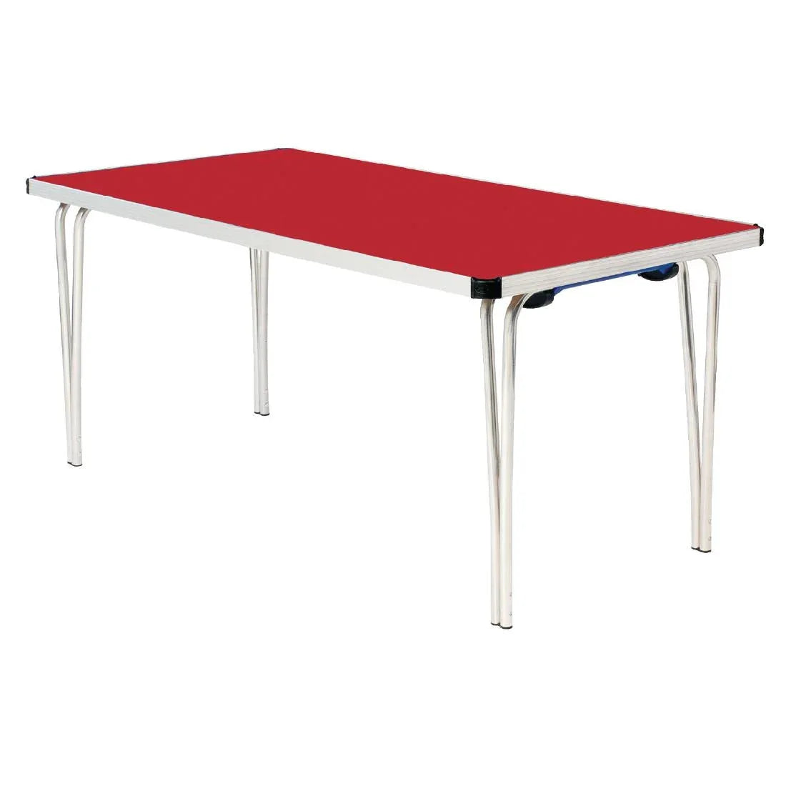 DM948 Gopak Contour Folding Table Red 6ft - JD Catering Equipment Solutions Ltd