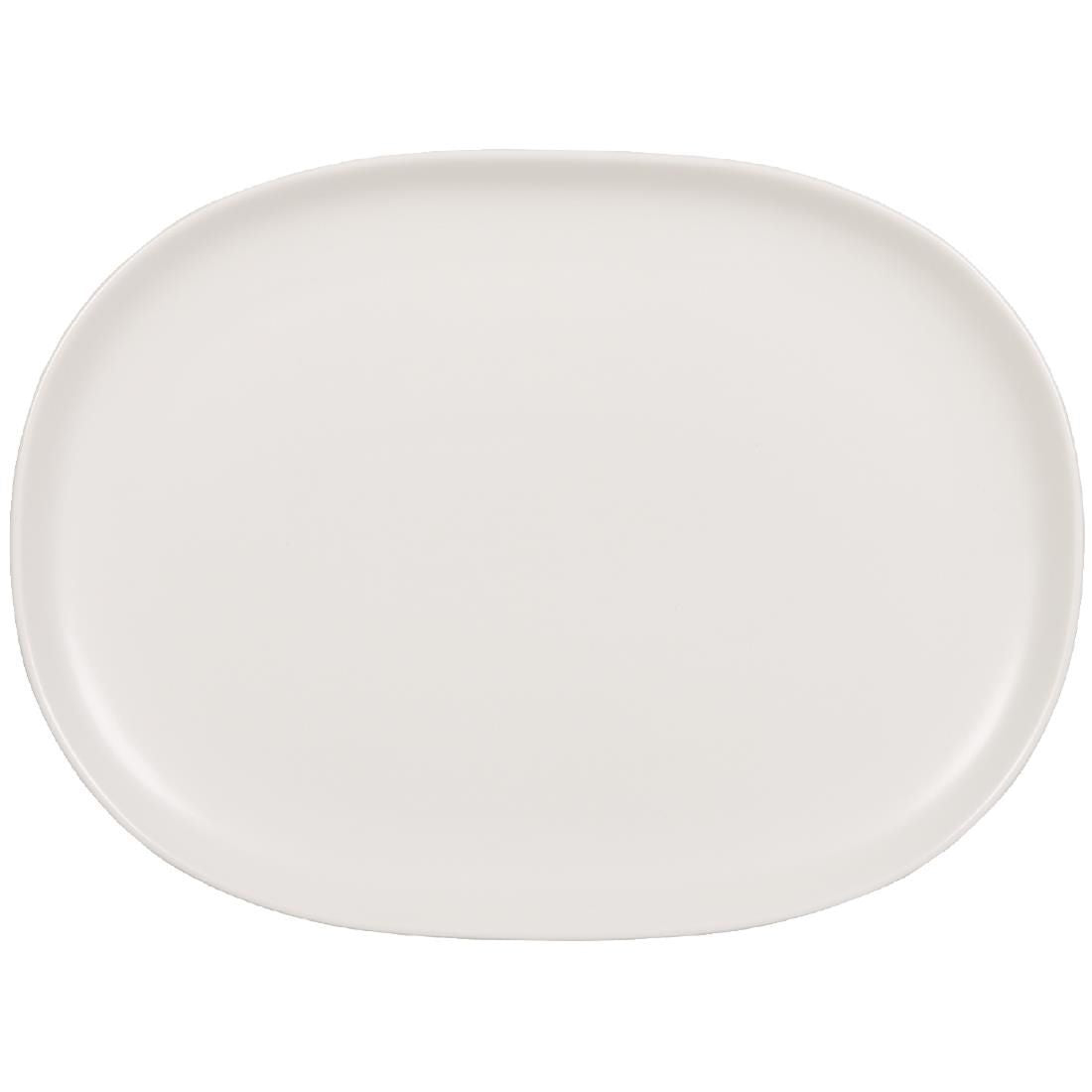 DN518 Churchill Alchemy Moonstone Oval Plates 288mm (Pack of 6) JD Catering Equipment Solutions Ltd