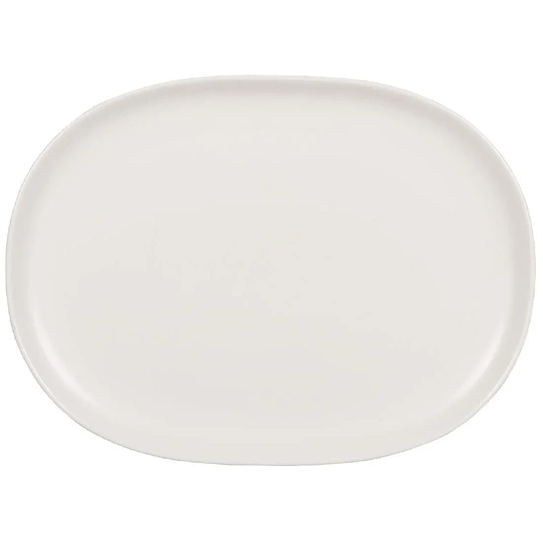 DN519 Churchill Alchemy Moonstone Oval Plates 355mm (Pack of 6) - JD Catering Equipment Solutions Ltd