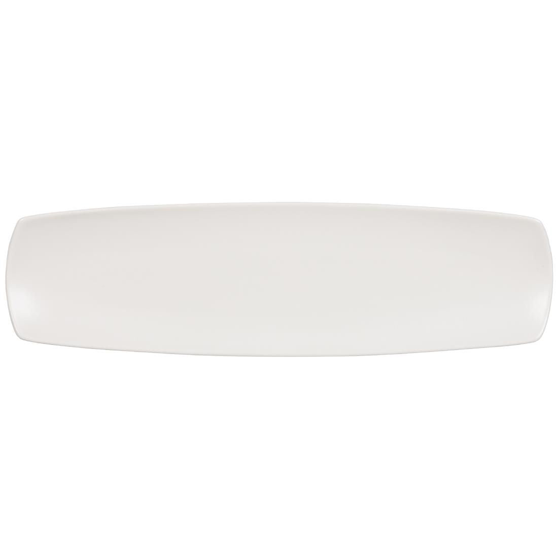 DN537 Churchill Art de Cuisine Nori Rectangular Plates 355 x 100mm (Pack of 6) JD Catering Equipment Solutions Ltd