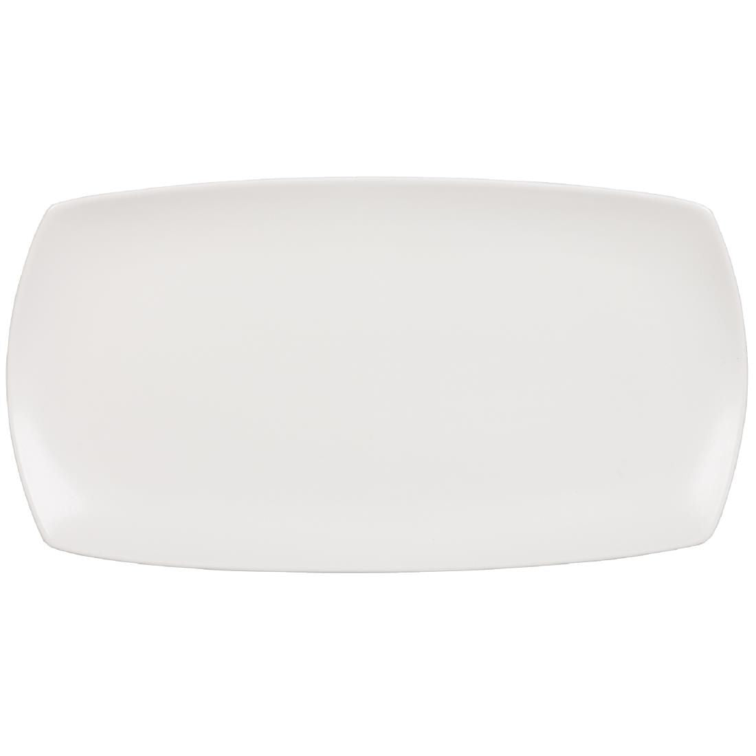 DN539 Churchill Art de Cuisine Nori Rectangular Plates 355x 190mm (Pack of 6) JD Catering Equipment Solutions Ltd