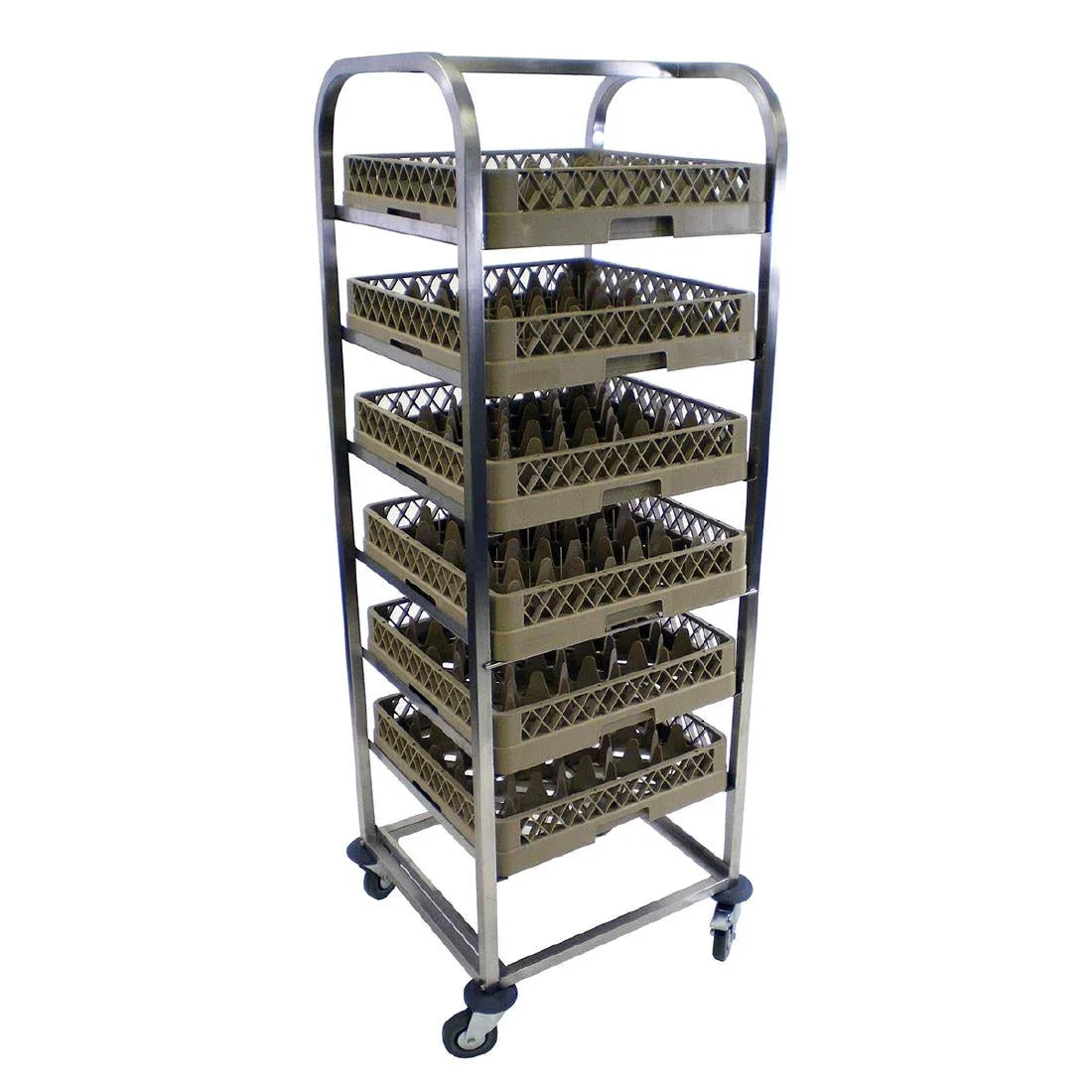DN595 Craven Stainless Steel Dishwasher Basket Trolley - JD Catering Equipment Solutions Ltd