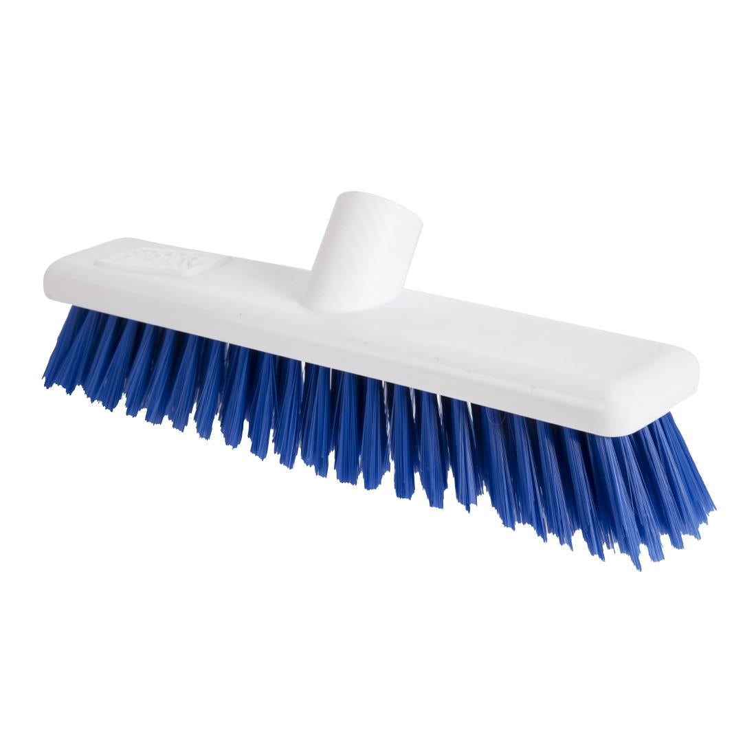 DN829 Jantex Hygiene Broom Soft Bristle Blue 12in JD Catering Equipment Solutions Ltd