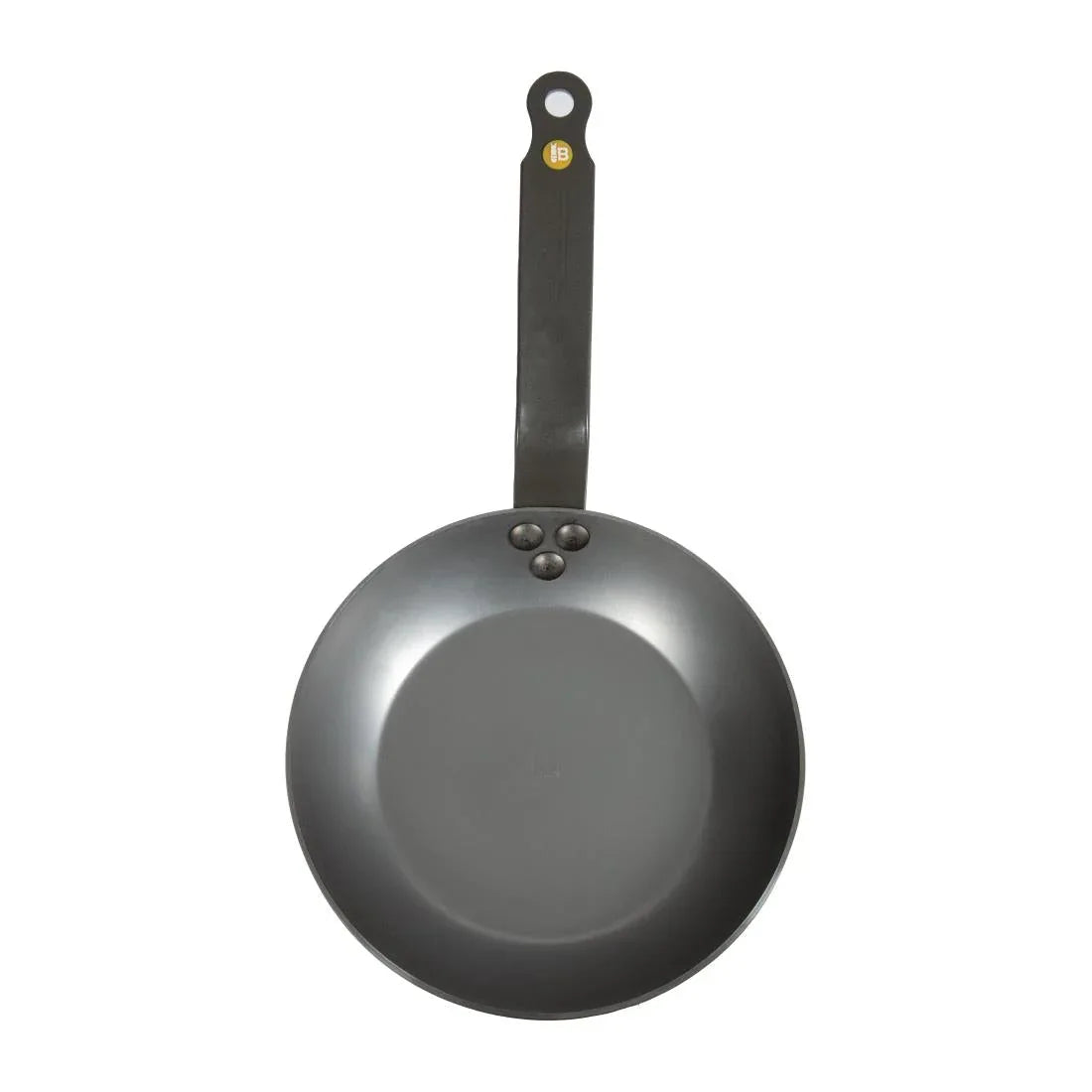 DN896 De Buyer Mineral B Black Iron Induction Frying Pan 200mm - JD Catering Equipment Solutions Ltd