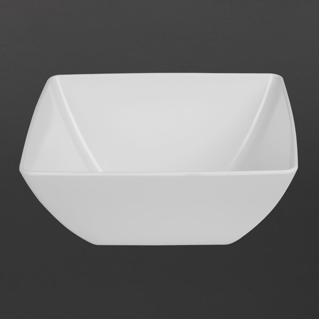DP145 Curved White Melamine Bowl 11in JD Catering Equipment Solutions Ltd