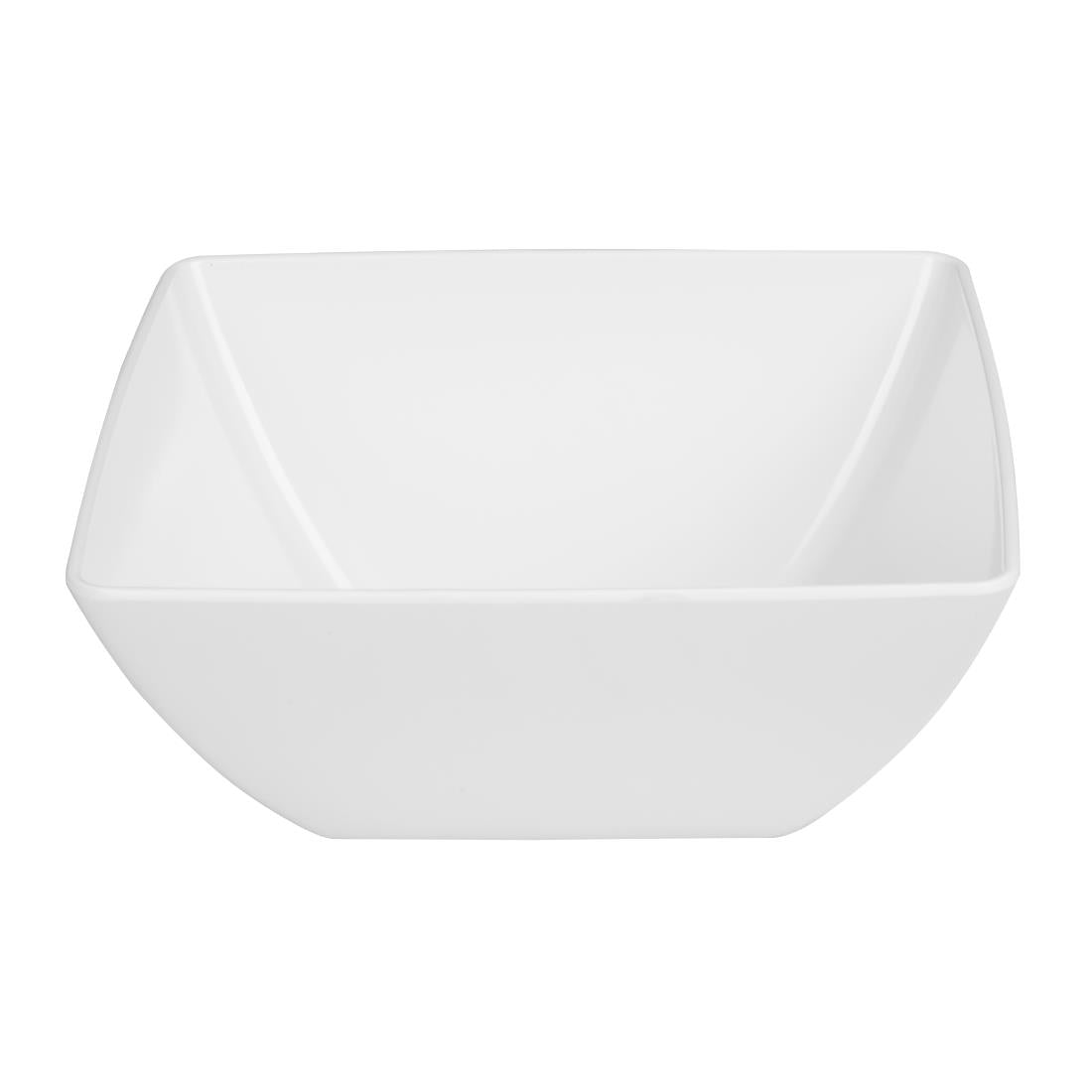 DP145 Curved White Melamine Bowl 11in JD Catering Equipment Solutions Ltd