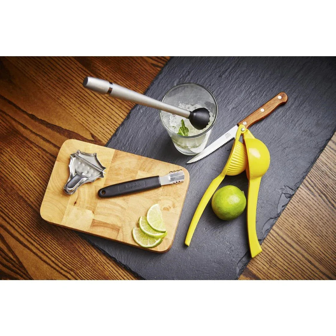 DP160 Olympia Natural Slate Tray GN 1/1 - JD Catering Equipment Solutions Ltd