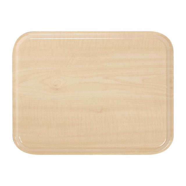 DP212 Cambro Capri Laminate Canteen Tray Birch 430mm JD Catering Equipment Solutions Ltd