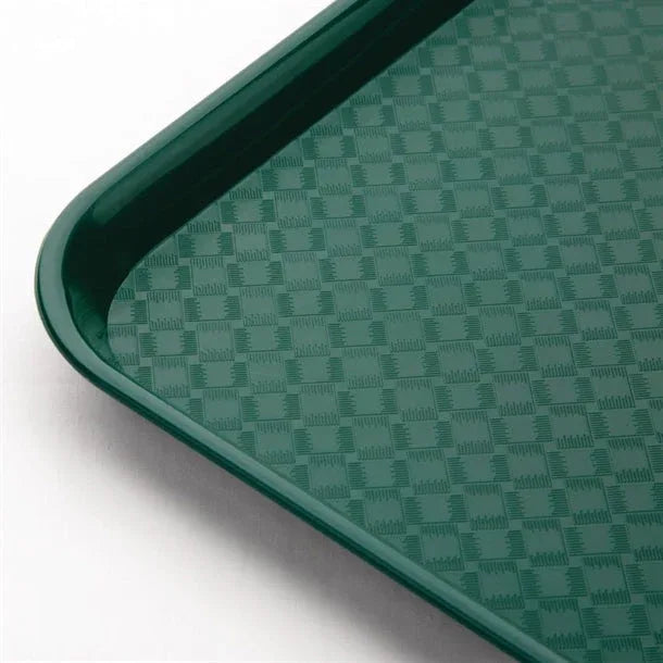 DP214 Kristallon Small Polypropylene Fast Food Tray Green 345mm - JD Catering Equipment Solutions Ltd