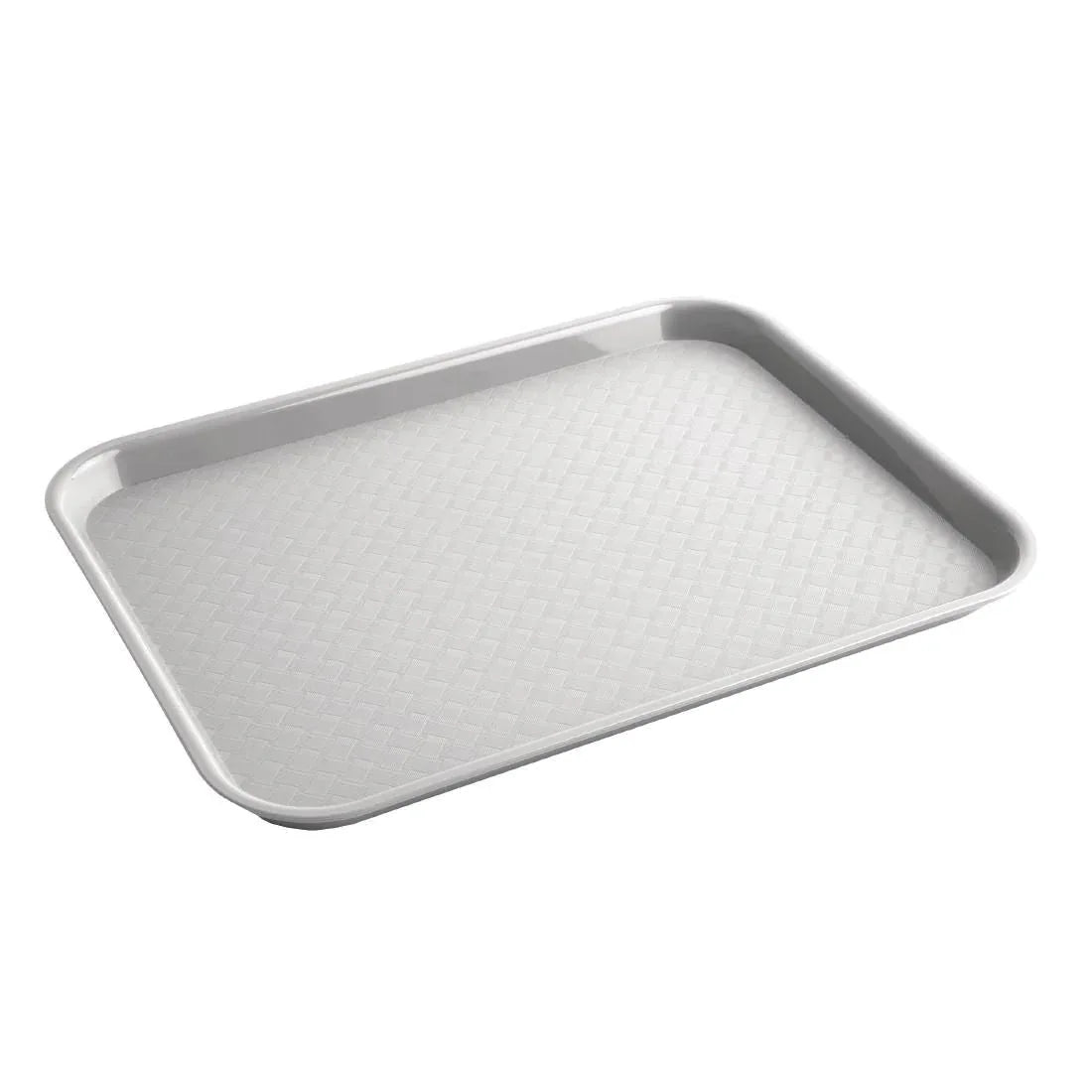 DP217 Kristallon Polypropylene Fast Food Tray Grey Small 345mm - JD Catering Equipment Solutions Ltd