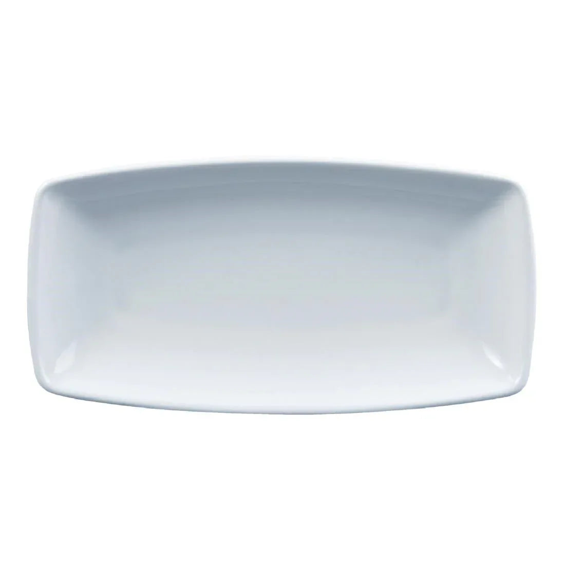 DP230 Churchill X Squared Oblong Plates 350x 185mm (Pack of 6) - JD Catering Equipment Solutions Ltd